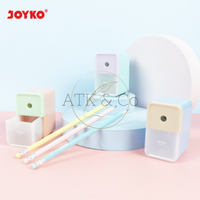 Gambar Serutan Rautan Pastel Pensil Meja - Sharpener Putar Joyko A-160 dari ATK & Co Kota Bandung 3 Tokopedia