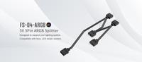 Gambar ID-COOLING FS-04 ARGB 5v 3Pin ARGB 1-4 Splitter - ARGB SPLITTER dari Techno Computer Bali Kota Denpasar 2 Tokopedia