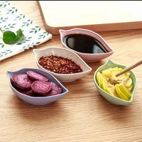 Gambar Mangkuk saus sambal motif daun/tempat saos/mangkok saji dari Ghibran20 Store Kab. Bogor 3 Tokopedia