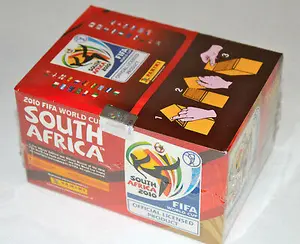 2010 Panini FIFA World Cup Official Sticker Sealed Box CC1-B026