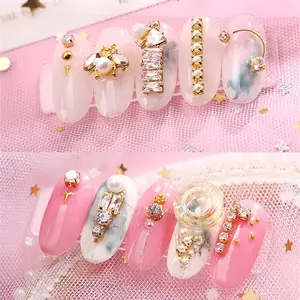 rantai berlian imitasi untuk dekorasi nail art