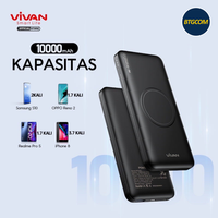 Gambar VIVAN VPB-W11 10000MAH WIRELESS FAST QUICK CHARGING POWERBANK dari btgcom Kota Denpasar 4 Tokopedia