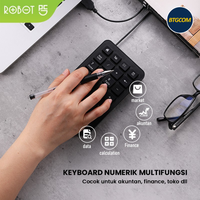 Gambar ROBOT RK01 WIRED NUMERIK KEYPAD USB NUMERIC KEYBOARD MULTIFUNGSI dari btgcom Kota Denpasar 5 Tokopedia