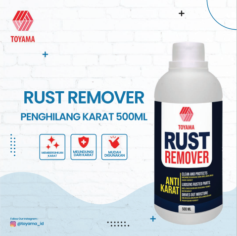Gambar TOYAMA Penghilang Karat / Rust Remover 500 ML dari Toyama ID Kab. Bogor Tokopedia