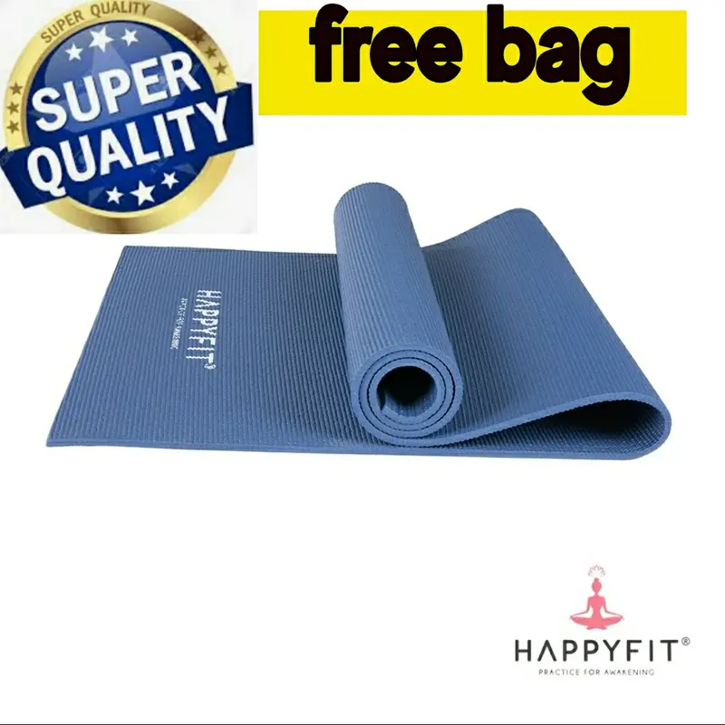 MATRAS YOGA HAPPYFIT 8MM GRATIS TAS ORIGINAL TEBAL AWET 0