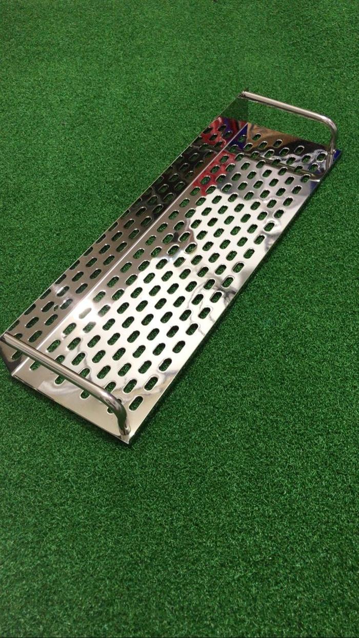 Gambar Rak stainless 40cm-Rak kamar mandi 40cm Dapur Tempat Sabun stenlis A31 dari Dunia Acc shop Kota Administrasi Jakarta Utara 5 Tokopedia