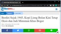 Gambar Kopi Liong Bulan Plus Gula 28gr 1 Pack (20 bungkus) dari PakCikLukmanID Kota Depok 4 Tokopedia