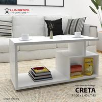 Gambar Meja Tamu/ Coffee Table Putih Minimalis Murah Meriah dari Jeimart Store Kota Tangerang 2 Tokopedia