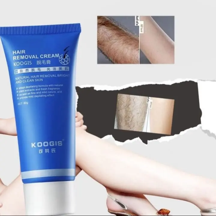 Perontok Bulu Permanen KOOGIS Hair Removal Cream untuk Pria dan Wanita