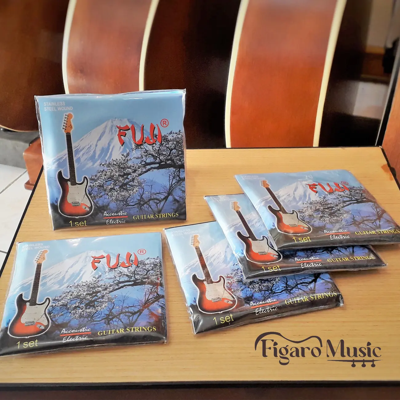 Senar Gitar Akustik dan Elektrik - Set