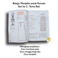 Gambar Buku Panduan | Belajar Menjahit untuk Pemula 3 Pola Rok Tiara Aksa Top dari Sahabat Buku Anak Kab. Tangerang 5 Tokopedia