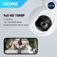 Gambar ACOME APC03 WHITE CAMERA KAMERA CCTV IPCAM IP CAM FULL HD FHD 1080P dari btgcom Kota Denpasar 2 Tokopedia
