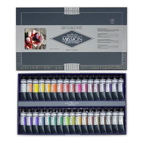 Gambar Mijello mission titanium class gouache 15 ml 32 color dari Lemovita Kab. Tangerang Tokopedia