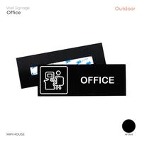 Gambar Sign Office Akrilik + Sticker Tulisan Tempel - INPI HOUSE dari INPI HOUSE Official Kota Bandung 1 Tokopedia
