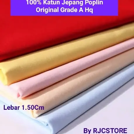 katun jepang full katun 1.50Cm