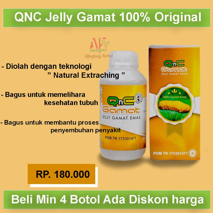 Gambar Qnc jelly gamat HALAL - Jelly Gamat Gold G ORIGINAL dari Alfhafauzy Herbal Kota Administrasi Jakarta Timur Tokopedia
