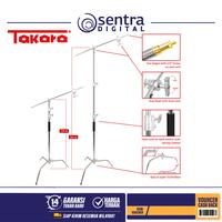 Gambar Takara Spirit Alfa with C-Stand Stainless Steel Heavy Duty - Alfa Only dari Sentra Digital Kota Surabaya 1 Tokopedia