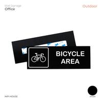 Gambar Sign Bicycle Area Akrilik + Stiker Outdoor - INPI HOUSE dari INPI HOUSE Official Kota Bandung 1 Tokopedia