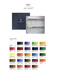 Gambar Shinhan watercolor 7,5 dan 12 ml [13,18,24,30,20 color] - 7.5 ml 13 color dari Lemovita Kab. Tangerang 3 Tokopedia