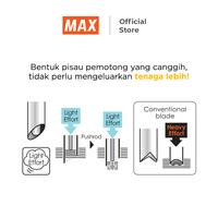 Gambar MAX DP-25T (Hole Punch) Silver dari Max Stapler Indonesia Kota Administrasi Jakarta Pusat 3 Tokopedia