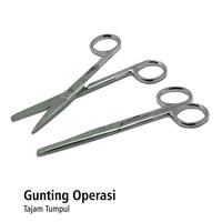 Gambar ONEMED - Gunting Operasi LURUS Tajam Tumpul 14 cm / 18 cm One Med - Tajam-Tumpul, 14cm dari INTI MEDIKA STORE Kota Bandung 3 Tokopedia