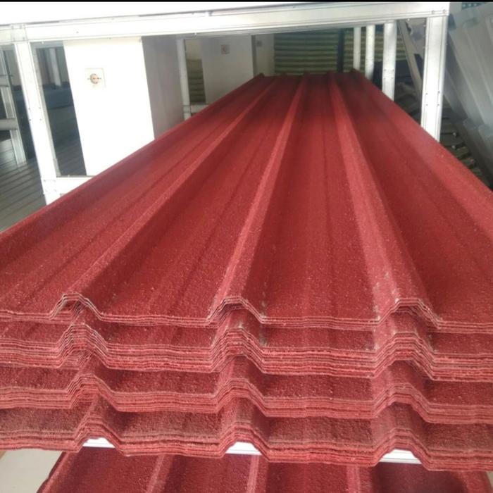 Jual Atap rumah Galvalum Spandex pasir 4 M merah maroon - Kota Yogyakarta -  Warung Ev | Tokopedia