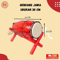 Gambar Alat Musik Kendang Jawa plus Jagrak Mini Murah Mainan Anak - 20cm dari Rebanagresiktigaputri Kab. Gresik 4 Tokopedia