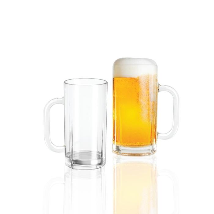 Gambar MERIMELMA 550 ml Domingo Gelas Kaca Gagang Jumbo Gelas Besar Mug Gelas Beling dari Merimelma Gudang Gelas Kota Administrasi Jakarta Barat Tokopedia