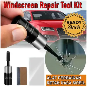 Alat perbaikan kaca mobil depan retak asli Original murah terlaris