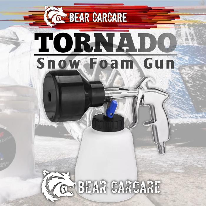 Gambar Alat cuci mobil Tornado foam gun efek salju dari Bearshop208 Kota Administrasi Jakarta Barat Tokopedia