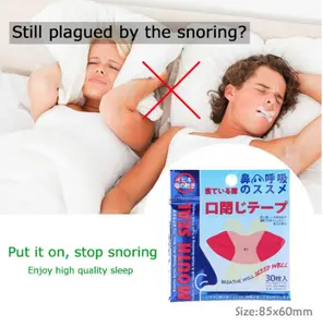 Stiker Anti Ngorok Dengkur Anti Snore Snoring Tape Sticker Sleep Mouth