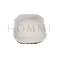 Gambar Piring Shabu Suki Kotak Melamin Ukuran 14 cm Golden Dragon HAA10 - Putih dari Hommi.Mart Kota Bandung 5 Tokopedia