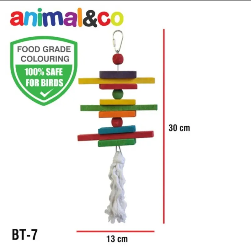ANIMAL & CO BT 7 mainan burung 0