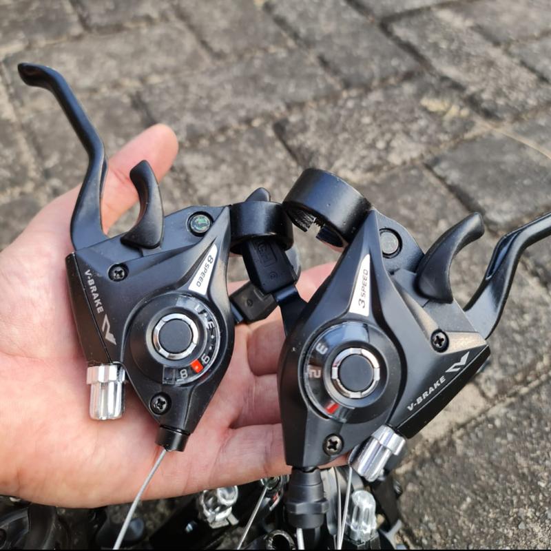 Shifter Operan Gigi Sepeda Handle Brake Rem Hidrolik Sepeda 7 S | 8 S ...