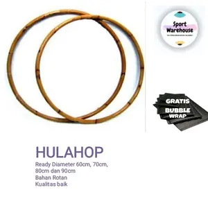 Hulahop Rotan 60cm/70cm/80cm/90cm