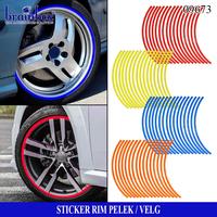 Gambar Stiker Rem Velg Pelek Sticker Tempelan Body Rim Velg Ban Mobil Motor - Kuning dari Brainbox Car and Home Kota Batam 1 Tokopedia