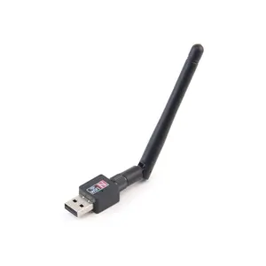 WIFI Receiver USB Adapter 300Mbps + Antena Penguat Sinyal