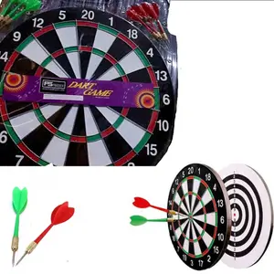 papan dart game 17inch / dart game / papan dart besar mika plastik