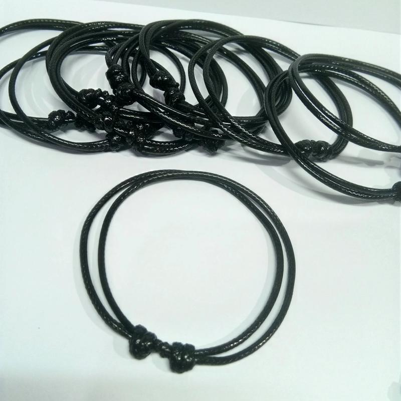 GELANG TALI HITAM 2MM 2