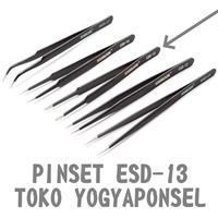 Gambar tweezers pinset esd 13 lurus tumpul kualitas istimewa original dari yogyaponsel Kab. Bantul 1 Tokopedia