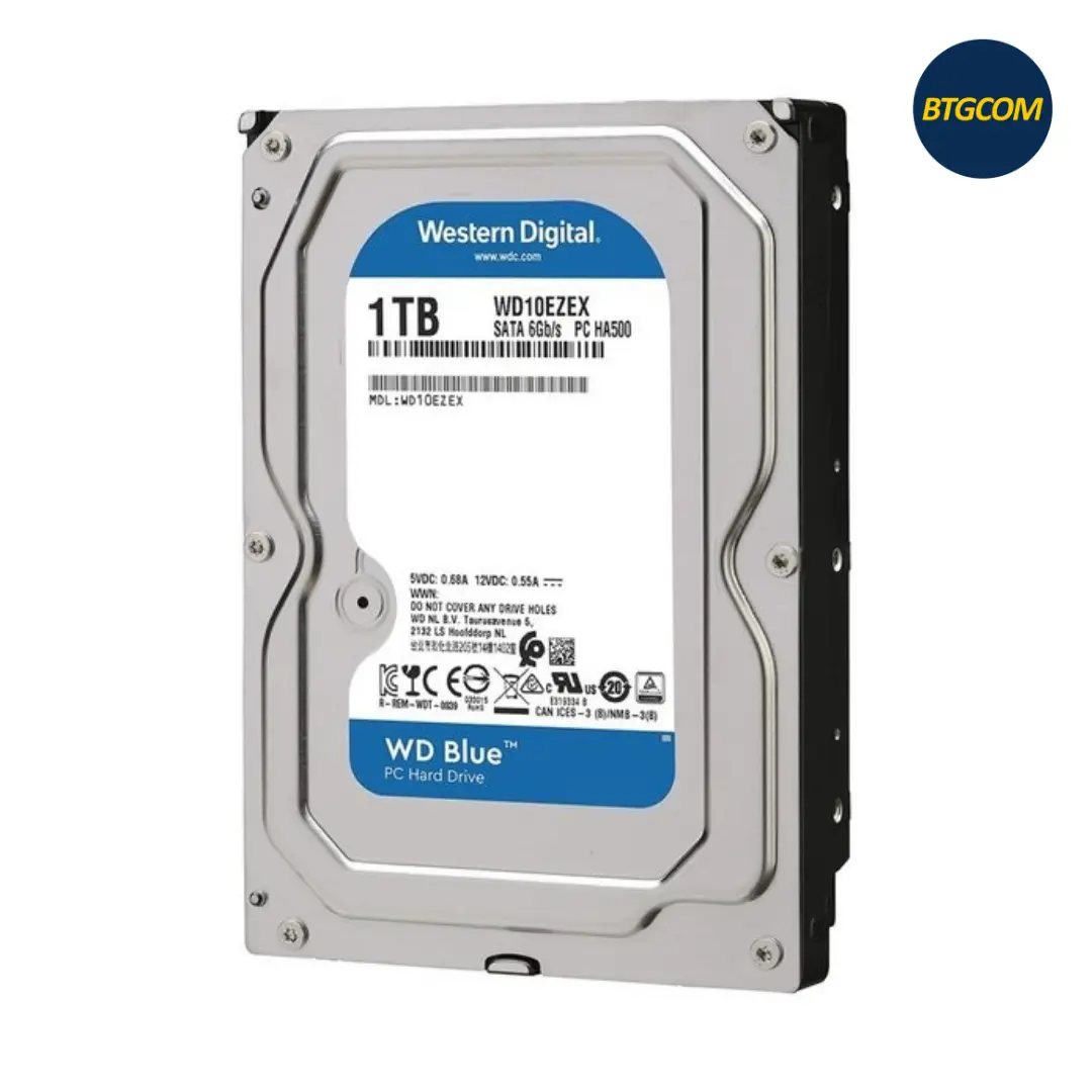 WD Blue 1TB WD10EZEX HDD Harddisk Internal PC 3,5" Inch