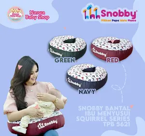 Snobby Bantal Ibu Menyusui Squirrel Series Saku Motif - TPB5621