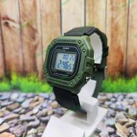 Gambar Casio Digital Jam Tangan Pria Canvas Hijau W-218H-3A Custom Original dari Ogytashop Kota Administrasi Jakarta Pusat 1 Tokopedia