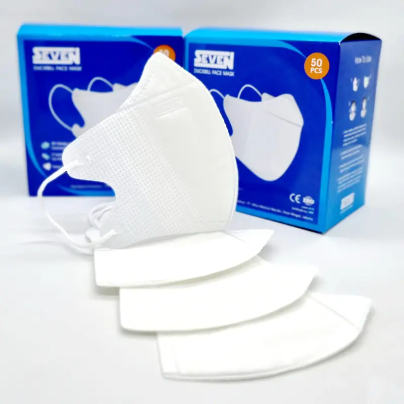 Masker Seven Duckbill 4ply isi 50 / Masker Duckbill 4 ply 6