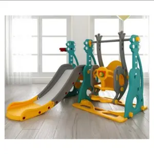 Playground anak indoor mainan prosotan dan ayunan murah seluncuran