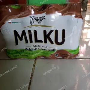 susu milku coklat 200 ml (1 dus isi 12 botol)