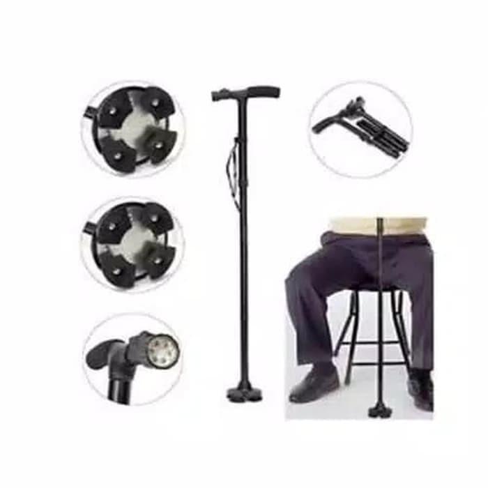 modern folding cane alat bantu jalan tongkat ajaib TH2810 - Shop ...