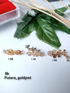 Anting emas model elizabeth kadar 8K/375