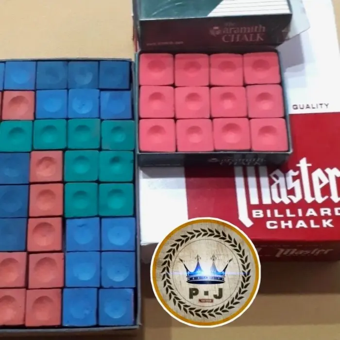 PJ - Kapur | Chalk - Billiard Snooker | Eceran Per Buah 4