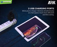 Gambar Hippo Ark 3 Adaptor Charger Quick Charge 3.0 TOTAL 30 W 3 port USB dari Hippo Official Yogyakarta Kota Yogyakarta 5 Tokopedia